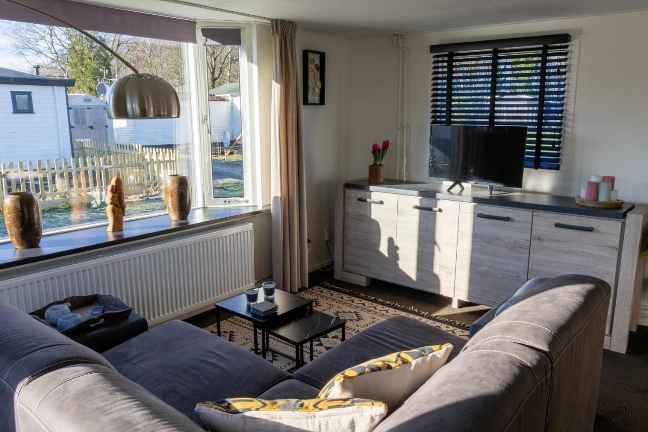 Luxe Chalet Strubben-Kniphorstbos Anloo Hotel ภายนอก รูปภาพ